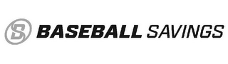 B BASEBALL SAVINGS logo