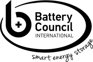 B BATTERY COUNCIL INTERNATIONAL SMART ENERGY STORAGE logo