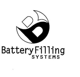 B BATTERY FILLING SYSTEMS logo