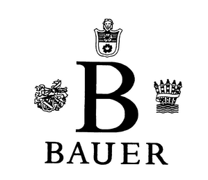 B BAUER logo