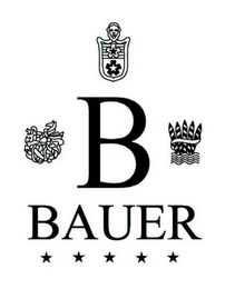 B BAUER logo