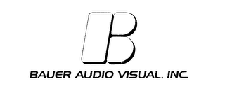 B BAUER AUDIO VISUAL, INC. logo