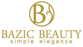 B BAZIC BEAUTY SIMPLE ELEGANCE logo