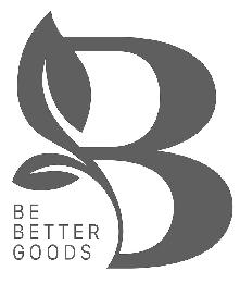 B BE BETTER GOODS logo