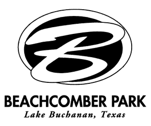 B BEACHCOMBER PARK LAKE BUCHANAN, TEXAS logo