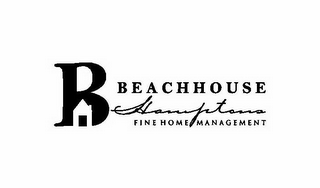 B BEACHHOUSE HAMPTONS FINE HOME MANAGEMENT logo