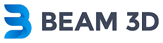 B BEAM 3D logo