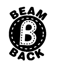 B BEAM BACK logo