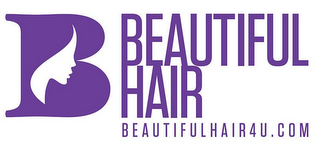 B BEAUTIFUL HAIR BEAUTULFULHAIR4U.COM logo