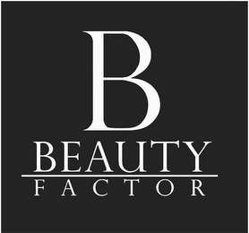 B BEAUTY FACTOR logo