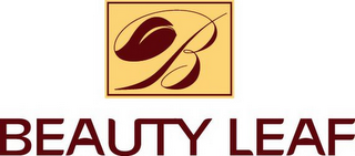 B BEAUTY LEAF logo