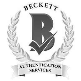 B BECKETT AUTHENTICATION SERVICES logo