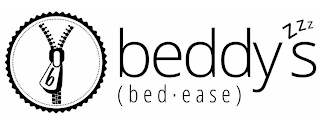 B BEDDYZZZS (BED EASE) logo