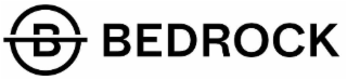B BEDROCK logo