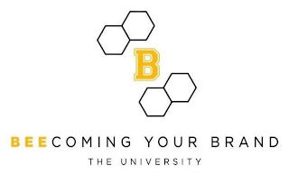 B BEECOMING YOUR BRAND THE UNIVERSITY logo