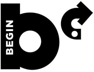 B BEGIN logo