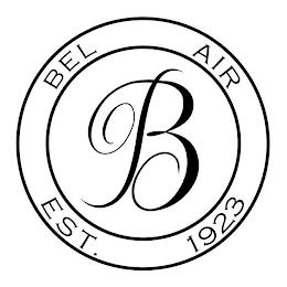 B BEL AIR EST. 1923 logo