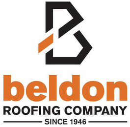 B BELDON ROOFING COMPANY SINCE 1946 logo