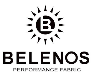 B BELENOS PERFORMANCE FABRIC logo