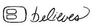 B BELIEVES logo