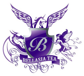B BELLASIA TEA logo