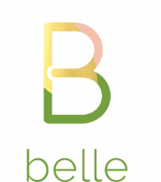 B BELLE logo