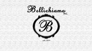B BELLICHIAMO INC. EST. 2011 logo