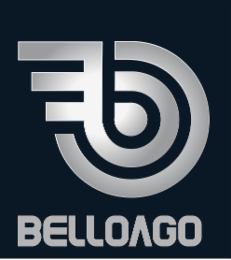 B BELLOAGO logo