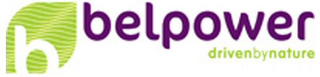 B BELPOWER DRIVEN BY NATURE logo