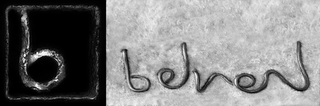 B BELVEAL logo
