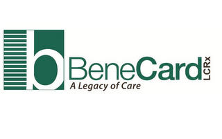 B BENECARD LCRX A LEGACY OF CARE logo