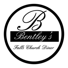 B BENTLEY'S FALLS CHURCH DINER logo