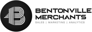 B BENTONVILLE MERCHANTS SALES MARKETINGANALYTICS logo