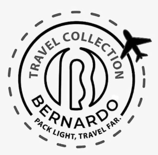 B BERNARDO TRAVEL COLLECTION PACK LIGHT, TRAVEL FAR. logo