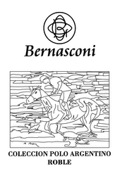 B BERNASCONI COLECCION POLO ARGENTINO ROBLE logo