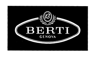 B BERTI GENOVA logo