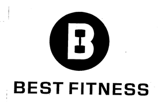 B BEST FITNESS logo