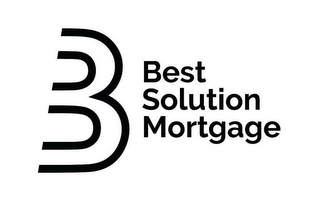 B BEST SOLUTION MORTGAGE logo