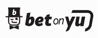 B BET ON YU logo