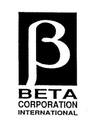 B BETA CORPORATION INTERNATIONAL logo