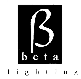 B BETA LIGHTING logo
