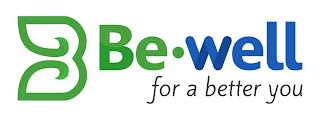 B BE·WELL FOR A BETTER YOU logo