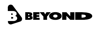 B BEYOND logo