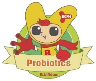 B BGN4 PROBIOTICS B.BIFIDUM logo