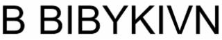B BIBYKIVN logo