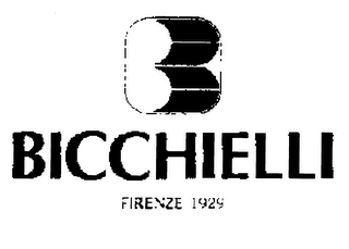 B BICCHIELLI FIRENZE 1929 logo