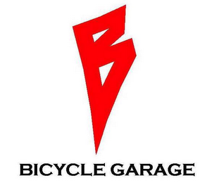 B BICYCLE GARAGE logo