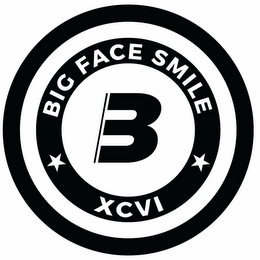 B BIG FACE SMILE XCVI logo