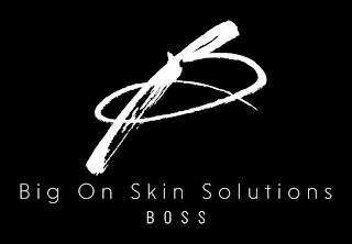 B BIG ON SKIN SOLUTIONS BOSS logo