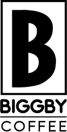 B BIGGBY COFFEE logo